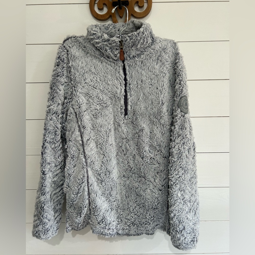 Simply Southern Gray Fleece Hoodie